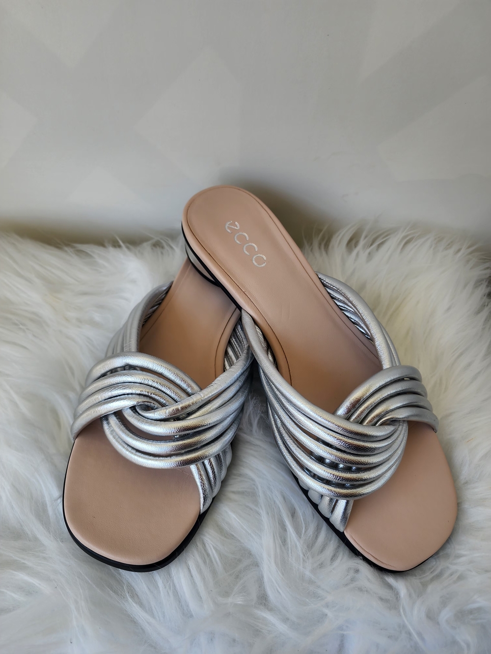 Ecco Sculpted Alba 25 Slide Sandal Size